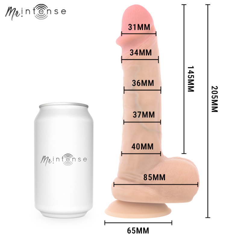 Mr Intense | Danny Silicone Ejaculating Dildo 20.5 cm
