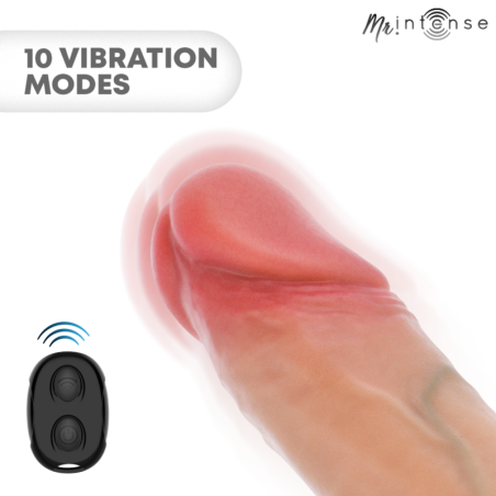 Mr Intense Arnold | M Vibrating Penis Sleeve with Remote 14.5 cm