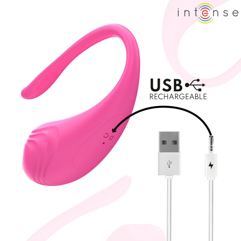 Intense | Olivia | Vibrating Egg with Remote Control Pink
