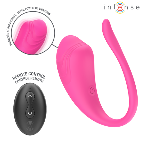 Intense | Olivia | Vibrating Egg with Remote Control Pink