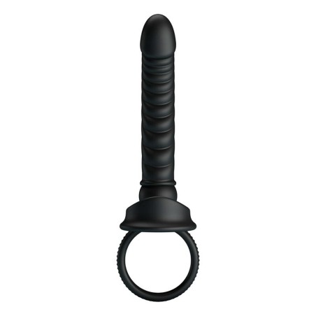 Pretty Love | Merritt | Anal Vibrator with Ring Black