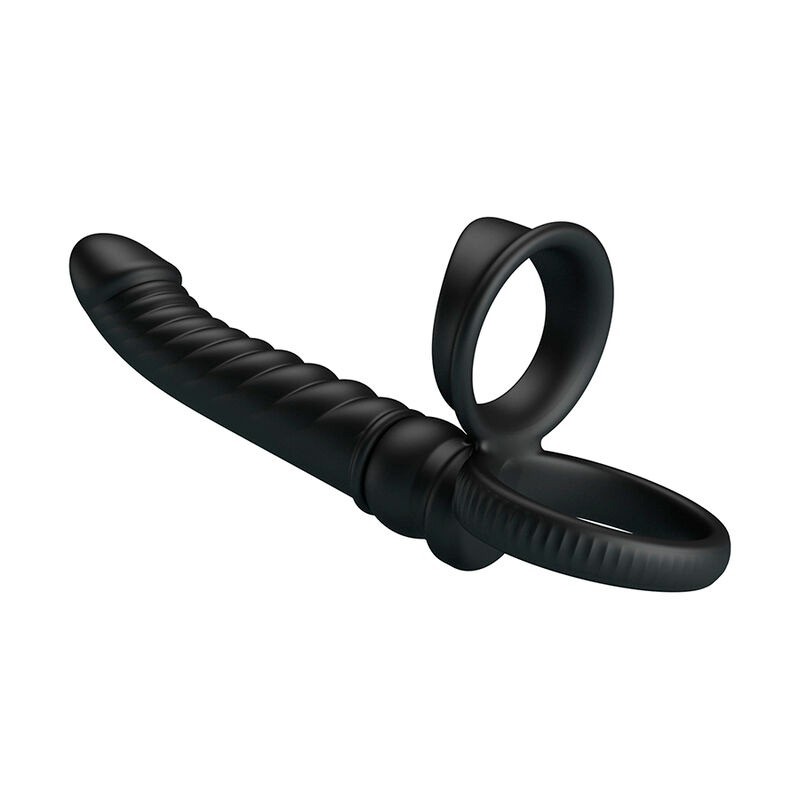 Pretty Love | Merritt | Anal Vibrator with Ring Black