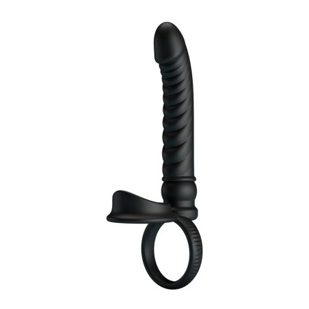 Pretty Love | Merritt | Anal Vibrator with Ring Black