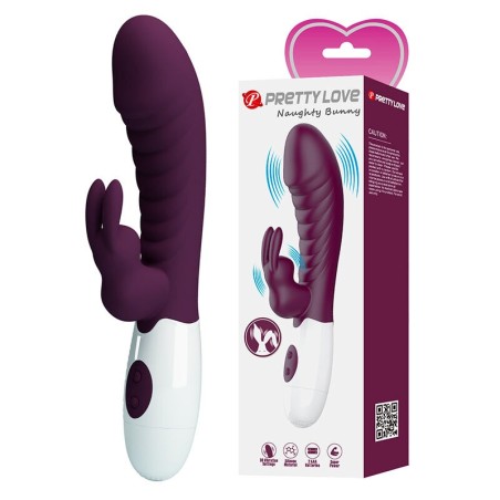 Pretty Love | Naughty Bunny | 30 Function Rabbit Vibrator Purple