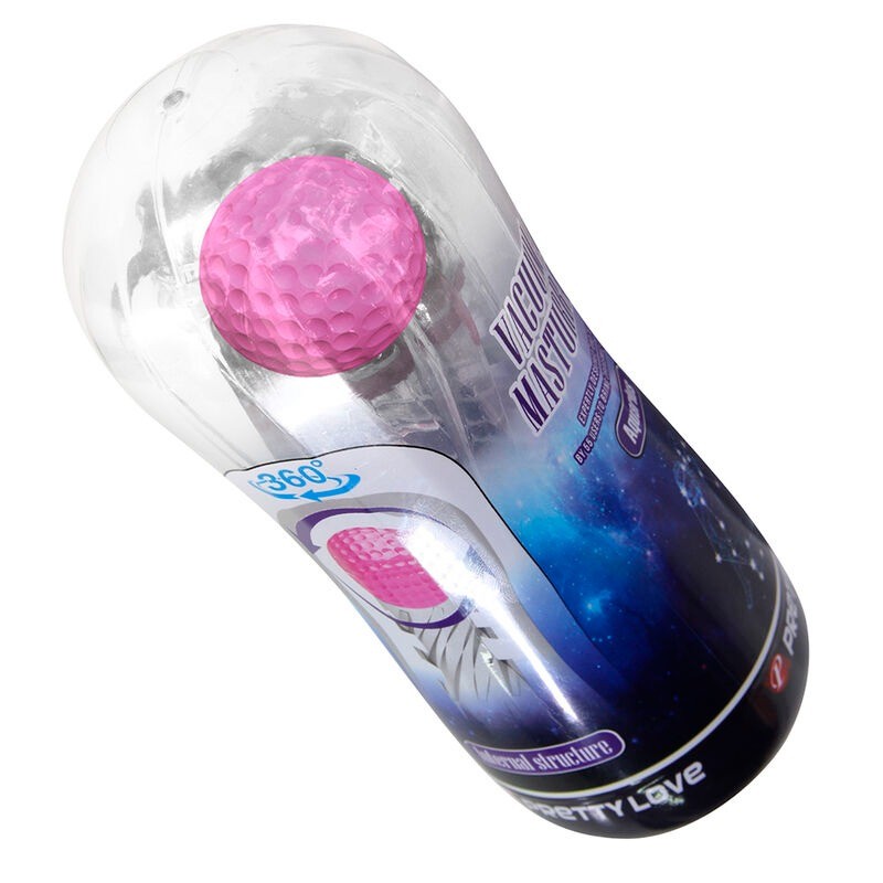 Pretty Love | 360 Textured Masturbation Cup Clear