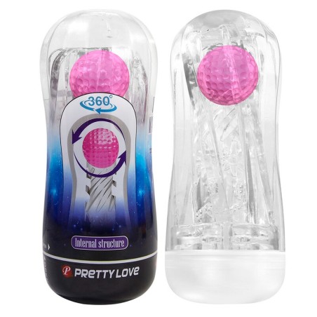 Pretty Love | 360 Textured Masturbation Cup Clear
