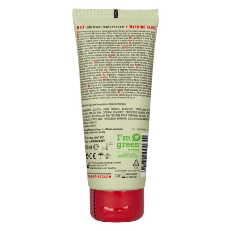 Hot | Bio | Water-Based Warming Lubricant 100 ml