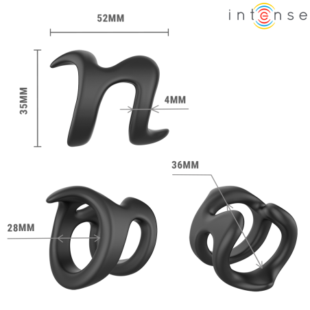 Intense | Nikolaj | Penis Ring U-Shaped Model 8
