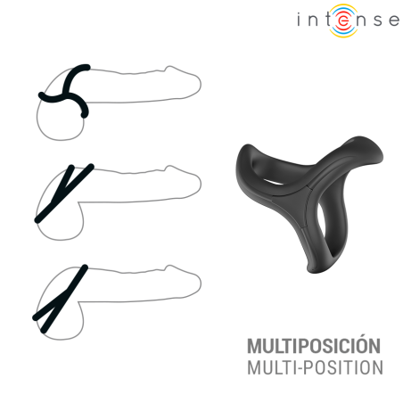 Intense | Alfie | Triple Penis Ring Multi-Position Model 6