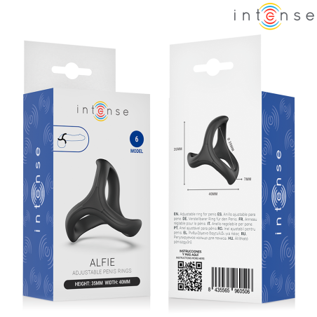 Intense | Alfie | Triple Penis Ring Multi-Position Model 6