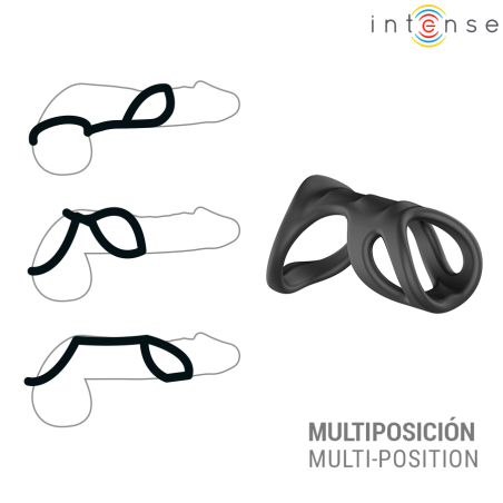 Intense | Liam | Double Penis Ring with Extension Model 7
