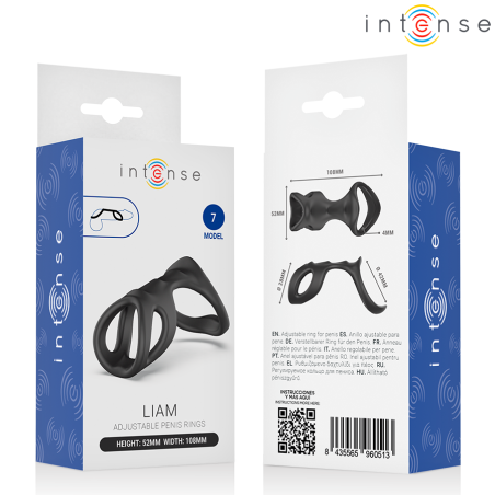 Intense | Liam | Double Penis Ring with Extension Model 7