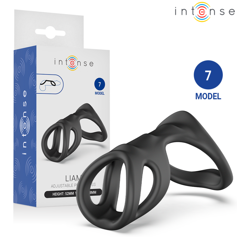 Intense | Liam | Double Penis Ring with Extension Model 7