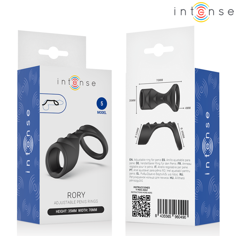 Intense | Rory | Textured Penis Ring Model 5