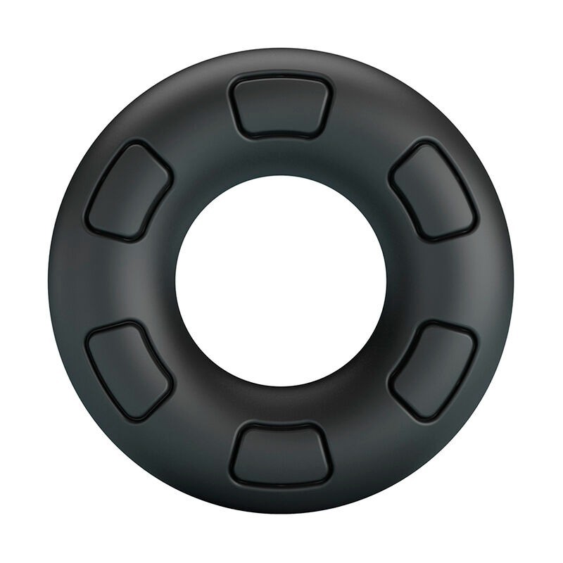 Crazy Bull | Bertram | Super Soft Silicone Cock Ring Black
