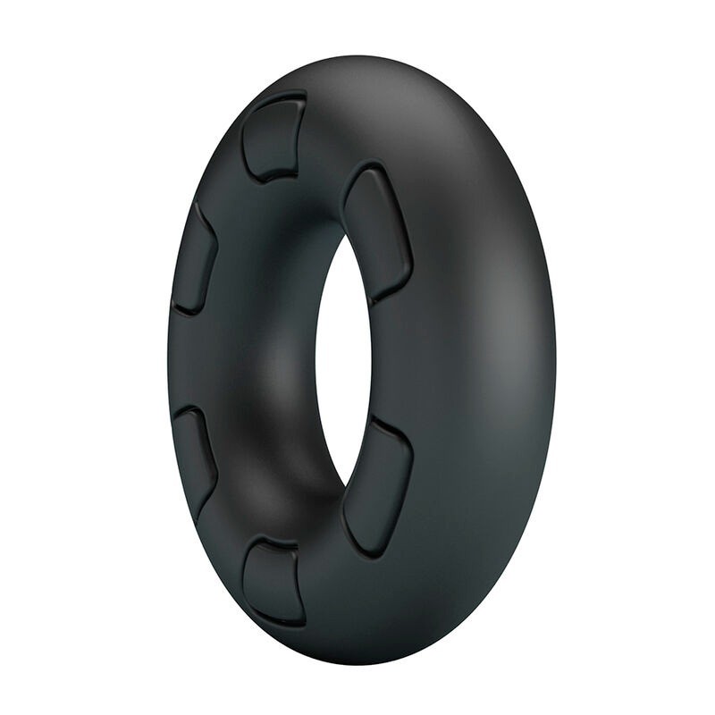 Crazy Bull | Bertram | Super Soft Silicone Cock Ring Black