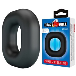 Crazy Bull | Walden | Super Soft Silicone Cock Ring Black