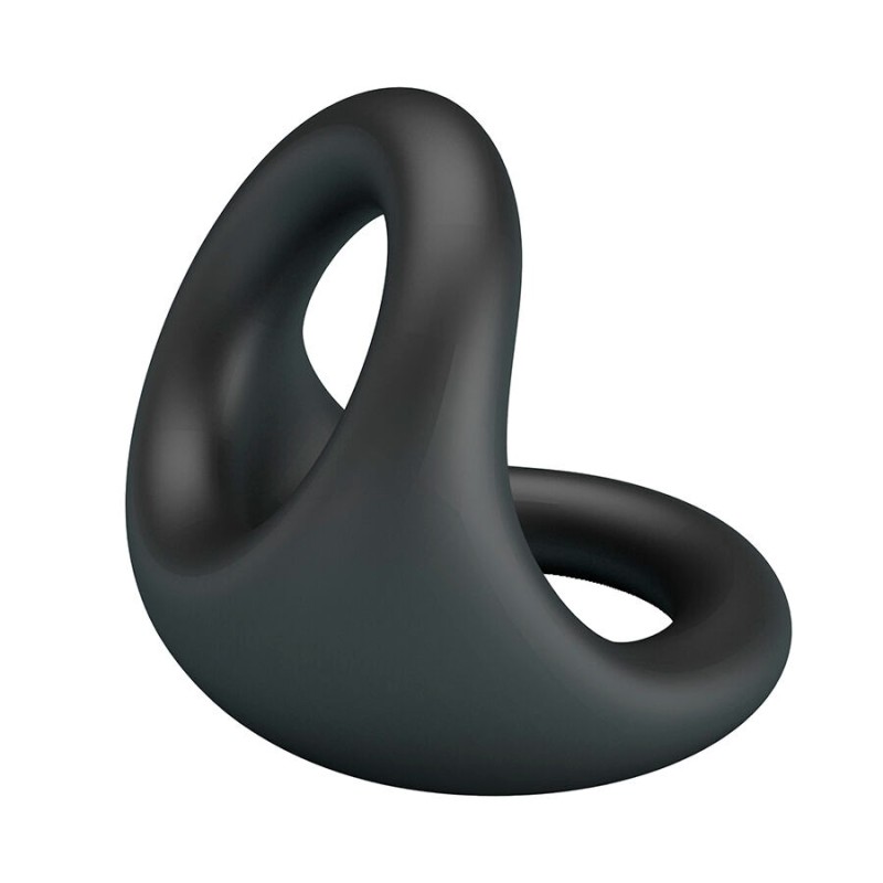 Crazy Bull | Nestor | Ergonomic Cock and Ball Ring Black