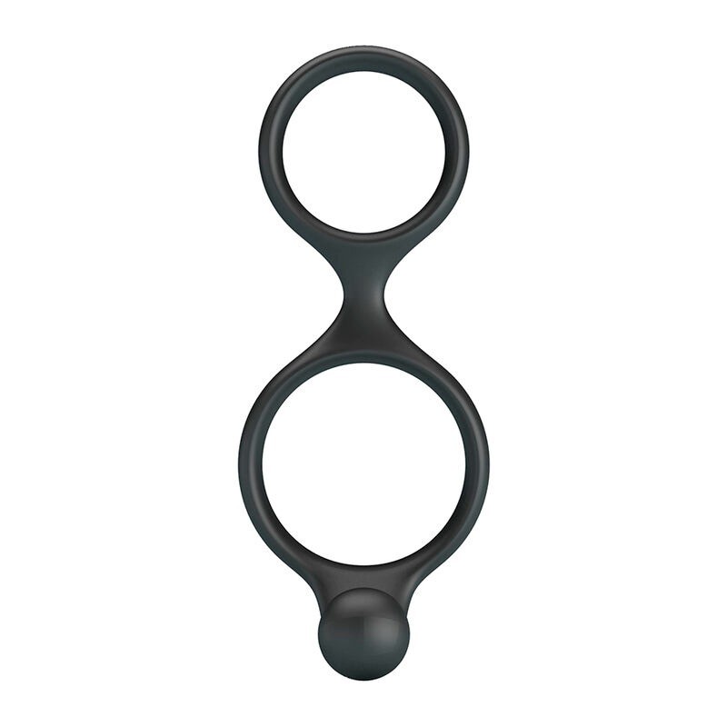 Crazy Bull | Florian | Double Cock and Ball Ring Black