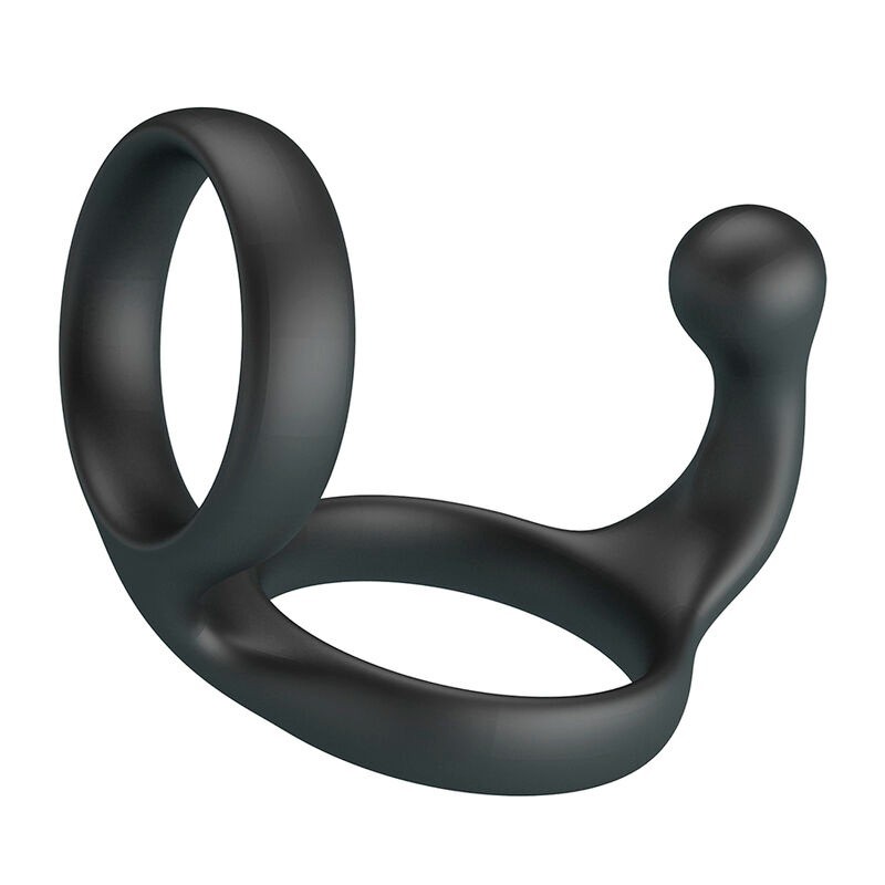 Crazy Bull | Florian | Double Cock and Ball Ring Black
