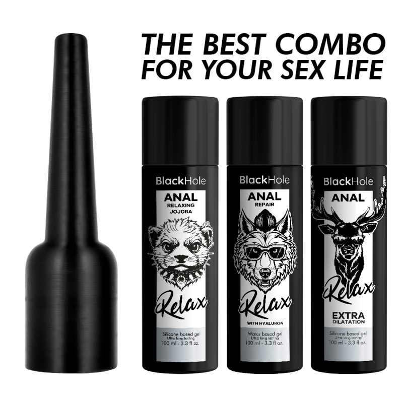 Black Hole | Anal Lube Applicator L Size 100 ml