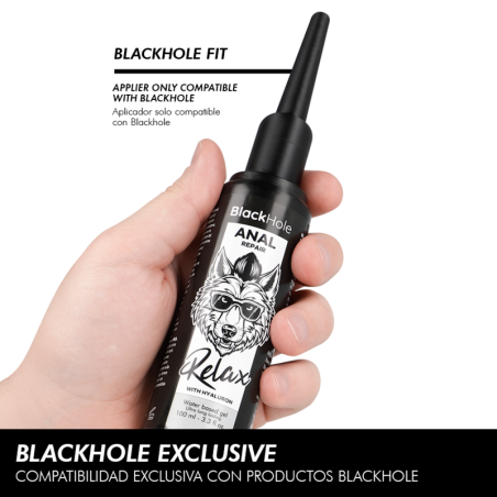 Black Hole | Ακροφύσιο Λιπαντικού Πρωκτικής Χρήσης L 100 ml