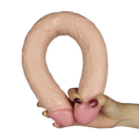 LoveToy Double Realist Slim Ultra Natural Double Dildo 45.5 cm