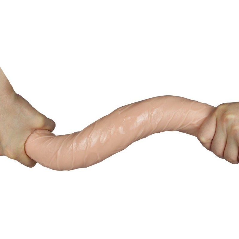 LoveToy Double Realist Slim Ultra Natural Double Dildo 45.5 cm