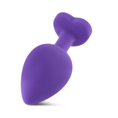 Mokko Toys Brighty Small Silicone Anal Plug Purple/Red