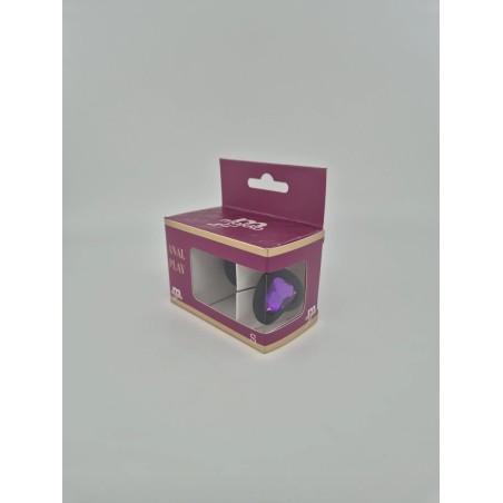 Mokko Toys Brighty Small Silicone Anal Plug Black/Purple