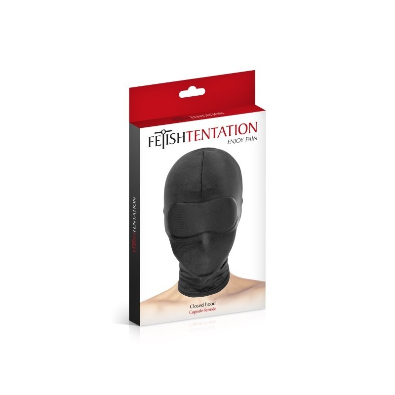 Fetish Tentation Full Cover Fetish Mask Black