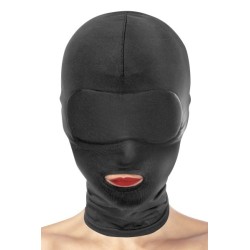Fetish Tentation Open Mouth Fetish Mask Black