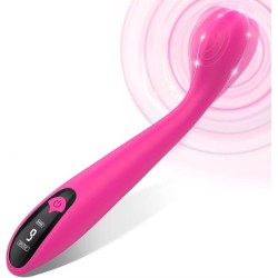 Δονητής Lily 9 Προγραμμάτων με Οθόνη LCD Επαναφορτιζόμενος - Ροζ