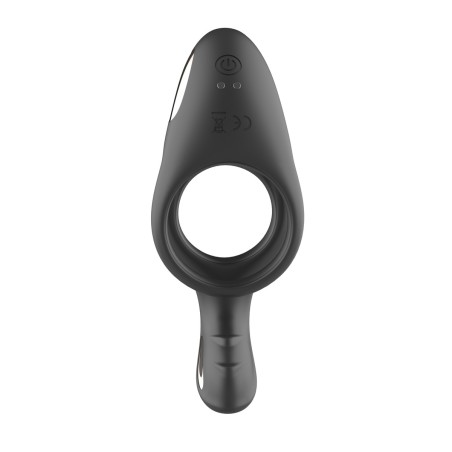 Guilty Toys Jakob Vibrating Penis Ring 10 Modes Black