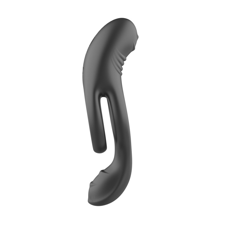Guilty Toys Jakob Vibrating Penis Ring 10 Modes Black