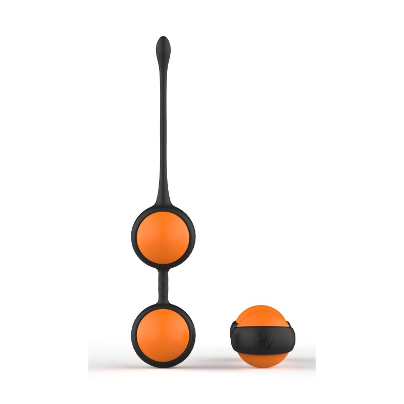 Guilty Toys Virgo Kegel Balls Cosmic Love Orange/Black