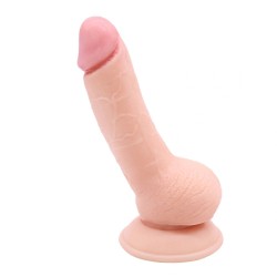Guilty Toys Erick Realistic Dildo with Suction Cup, Flesh, 18.3 cm