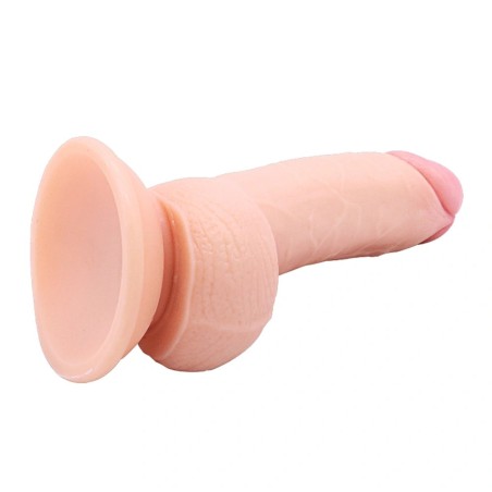 Guilty Toys Erick Realistic Dildo with Suction Cup, Flesh, 18.3 cm
