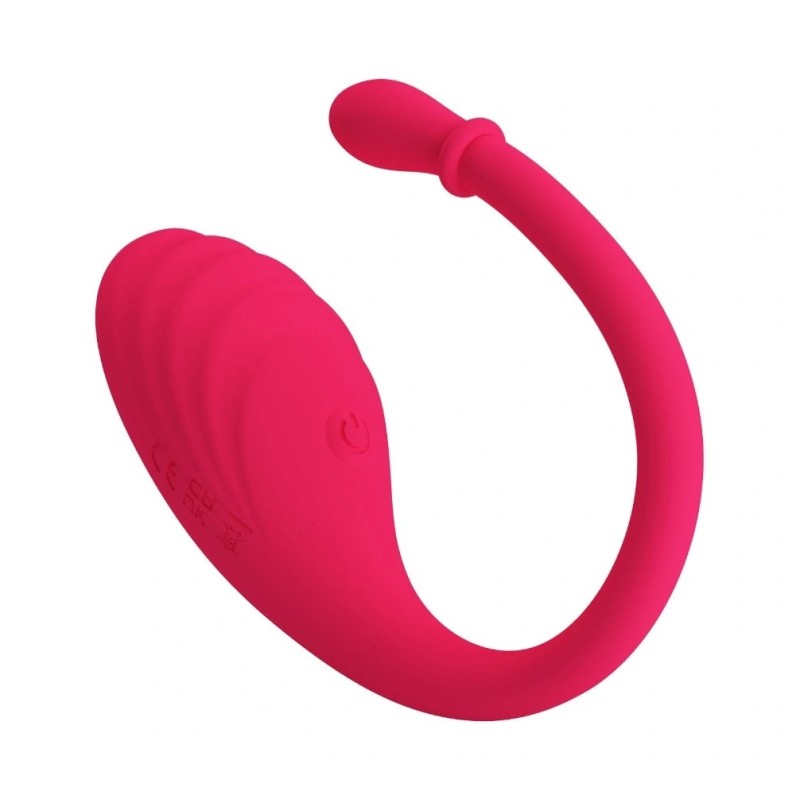 Baile Undine Egg Vibrator with Bluetooth App Control, Pink