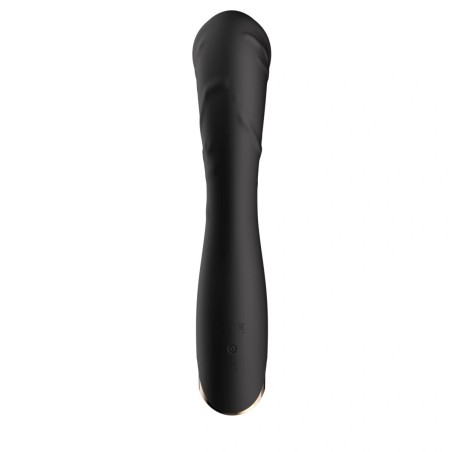 Guilty Toys Velvet Curve G-Spot Vibrator, 10 Modes, USB, Black