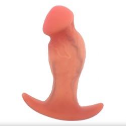 Hidden Desire Inferno Realistic Anal Plug Liquid Silicone 10 cm