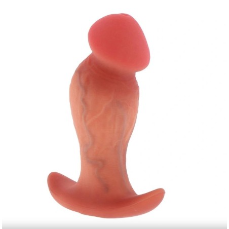 Hidden Desire Inferno Realistic Anal Plug Liquid Silicone 10 cm