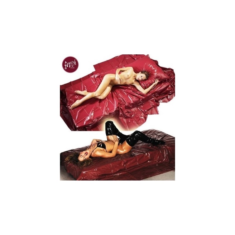 Orion Orgy-Laken Vinyl Sheet Dark Red 200 x 230 cm