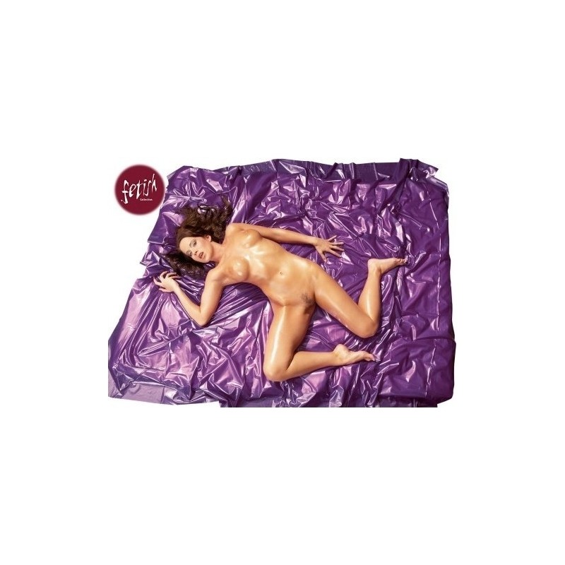 Orion Orgy-Laken Vinyl Sheet Purple 200 x 230 cm