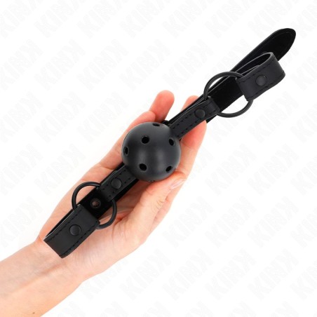 KINK Neoprene Ball Gag 4.5 cm with Adjustable Strap