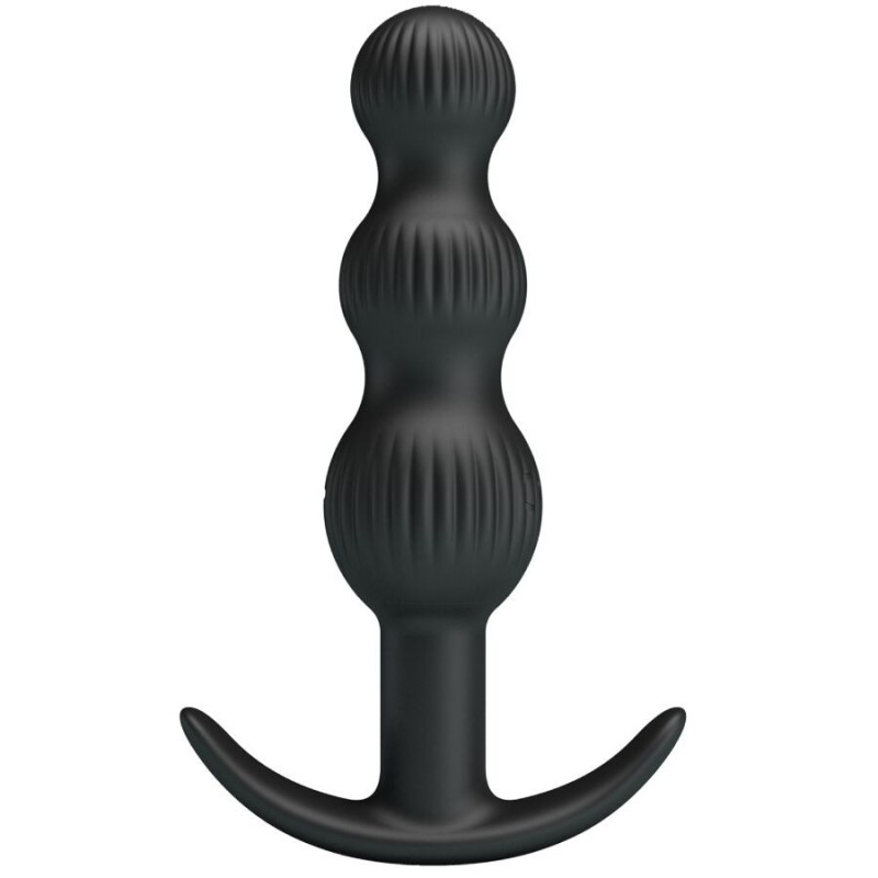 Pretty Love Sidney Anal Vibrator 10 Vibration Modes - Black
