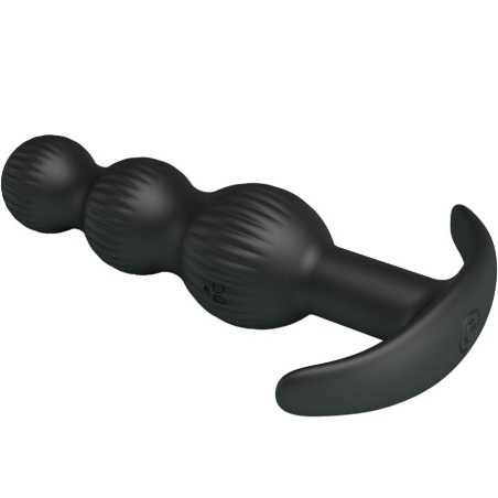 Pretty Love Sidney Anal Vibrator 10 Vibration Modes - Black
