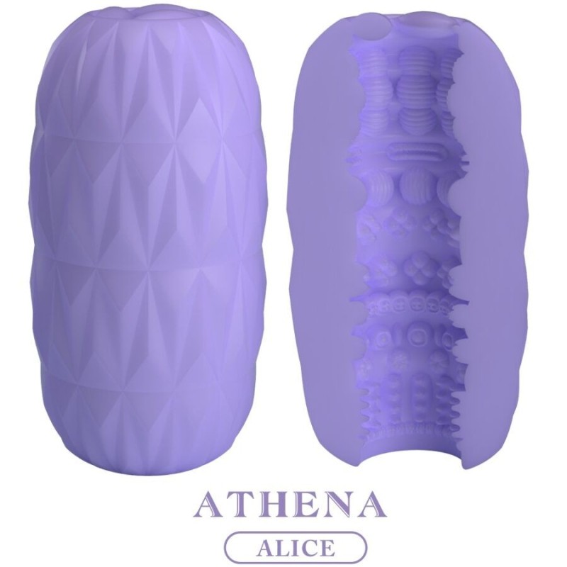 Διακριτικό Αυνανιστήριο Athena Alice - Μωβ