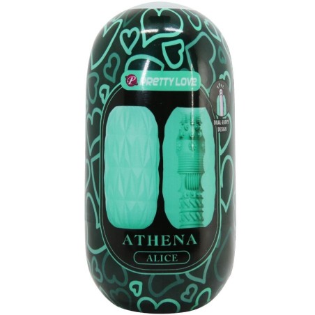Pretty Love Athena Alice Pocket Masturbator - Turquoise