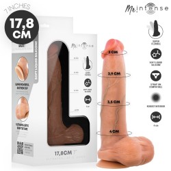 Mr Intense Bruce S Silicone Realistic Dildo 17.8 cm with Testicles